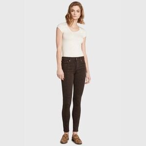 PRINCIPLE Denim Innovators Women's Snake Print Skinny Jeans Size 27‎ Brown